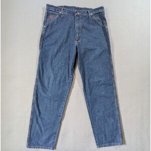 Vintage Wrangler 20X Carpenter Jeans Mens 36x32 Blue Denim  Made In USA